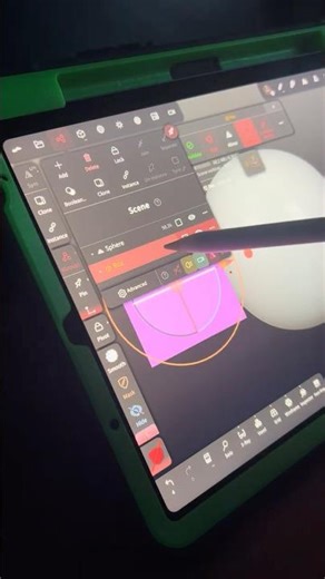 How to add or delete a primitive shape in Nomad Sculpt for iPad #nomadsculpting #nomadsculpt #3dart