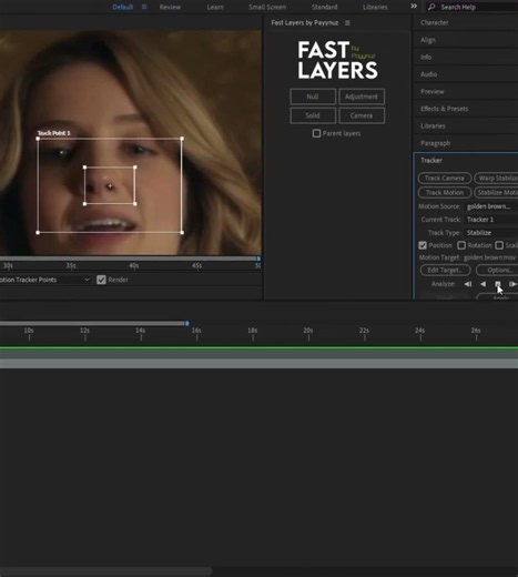 Smooth Face Tracking For Your Edits In After Effects 🔥 #howto