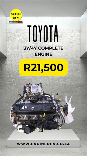 72K views · 362 reactions | Toyota 3Y/4Y Complete Engine – New –...