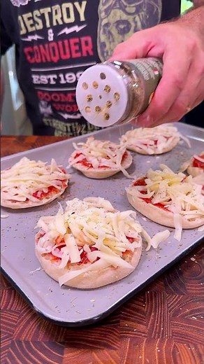 Crispy English Muffin Pizzas - Easy Pizza Recipe You’ll Make Again & Again - Recipe in Description