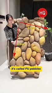 80K views · 542 reactions | No need to waste time laying each pebble tile individually for the pebble feature wall; I used a single board. #roca #pumaterial #poliuretano #wallpanel #buildingmaterials #harmercoverings #harmercoveringsquality #harmercoveringshighquality #highquality #residentialspaces #commercialspaces #outdoorspaces | Harmercoverings | Facebook