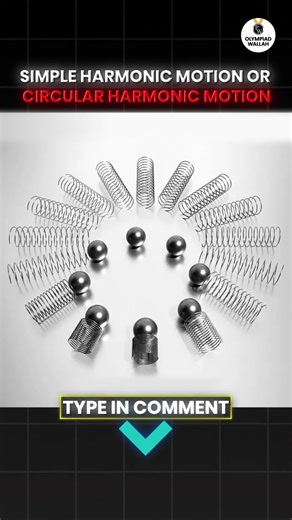 🌀 Simple Harmonic Motion vs Circular Harmonic Motion🔥