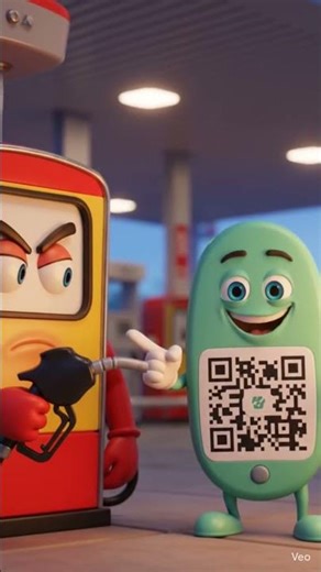 petrol pump VS QR code# petrolpumpVSQR code#viral shortvideo#aivideo