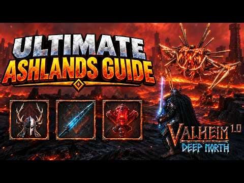 Valheim 1.0 EVERYTHING You NEED To Know About The Ashlands