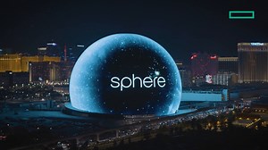 Trailblazing. Innovative. Immersive. ⚡️ HPE hosts an unforgettable experience, presenting the first keynote at Sphere in Las Vegas delivered by HPE President & CEO Antonio Neri during #HPEDiscover, the week of June 17. Register today 👉 https://hpe.to/6185ZuTVx | Hewlett Packard Enterprise