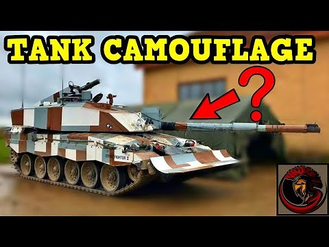What is this strange Tank Camouflage?