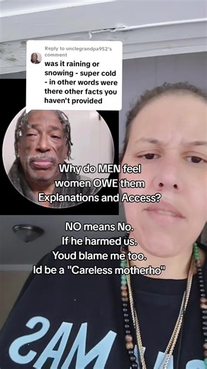 Replying to @unclegrandpa952Uncle Grandpa, with respect, women do not owe strangers a detailed explanation for why we say no. I said no to allowing a man I did not know into my home around my children. He became angry and kicked furniture off my porch. That reaction alone confirmed I made the right decision. Boundaries are not cruelty. Safety is not disrespect. And “no” is a complete sentence. #consent #boundaries #nomeansno #ichoosethebear #saftey