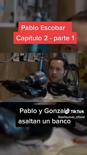 Pablo Escobar - El patron del mal, capitulo 2 -parte 1. Pablo y Gonzalo asaltan un banco. #pabloescobar #pabloescobaelpatron #pabloescobarelpatróndelmal #seriepabloelpatrondelmal #serienetflix #parati #fyp #narconovela #narcoseries #entretenimiento #viral #siguemeparamas #gonzalogaviria #tiktokponmeenparati #apoyame🥺