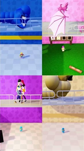 Roblox Troll Jumpscare's Hungry Worm vs Rumi