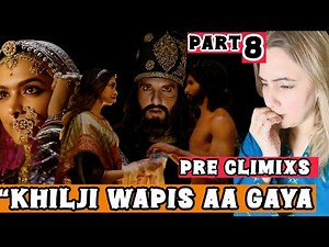 Alauddin Khilji Wapas Aa Gaya! 😱 Padmavat Pre-Climax Part 8 | Khilji vs Mewar | Anny Shah Reacts