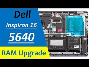 How to Upgrade RAM on Dell Inspiron-16 5640 Laptop | Step-by-Step Laptop Memory Installation Guide