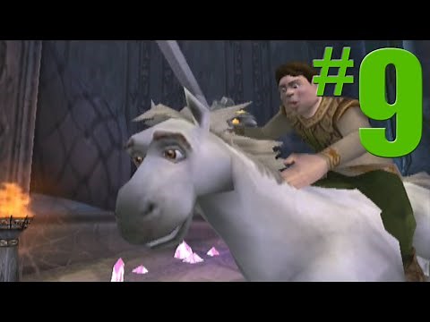 Shrek 2: Game Walkthrough Part 9 - The Mines - No Commentary Gameplay (Gamecube/Xbox/PS2)