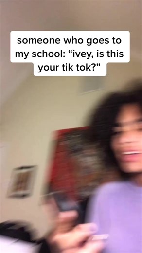 barely anyone at my schooo knows about my tik tok #fyp
