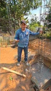 Isolated footings. Technical language and practical language.