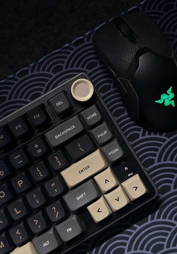 Royal Kludge RK R75 Mechanical Keyboard Wired with Volume Knob 75% TKL Custom Gaming Keyboard Gasket Mount RGB Backlit with Software MDA Profile PBT Keycaps Hot Swappable #royalkludge #mechanicalkeyboard #keyboard #gamingkeyboard