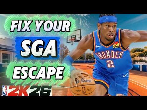 How to Dribble Faster With the SGA Escape in nba2k26