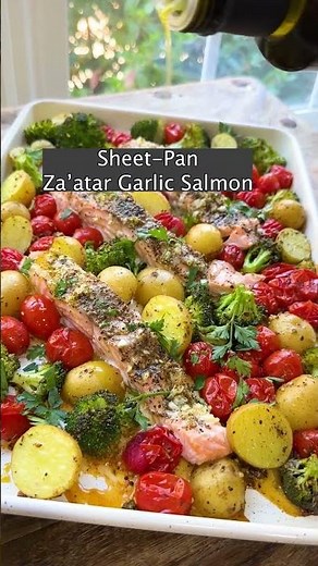 3 Sheet Pan Dinners (Easy Dinner Recipes!) #shorts #easydinner