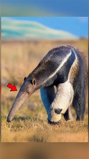 जानवर 1 दिन में हजारों चींटियां खा जाता है! 😱 #animals #animallife #wildlife #facts