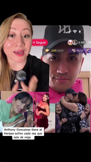Anthony Goncalves y su lucha contra el herpes activo