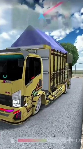 Who will win the chili truck telolet race? 😱 #estrucksimulatorid #truck