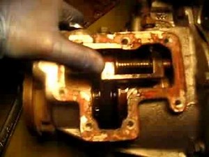 Land Rover LT230 Transfer Box - Difflock Mechanism