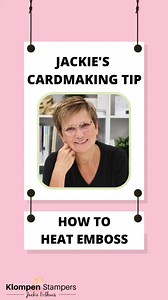 3.4K views · 65 reactions | If you love to heat emboss... you need the tool kit! The embossing buddy will be your best friend to keep a clean look! | Stampin' With Jackie / Klompen Stampers | Facebook