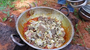 1.8M views · 298 shares | Mutton Intestine Recipe | Village Food Factory | Facebook