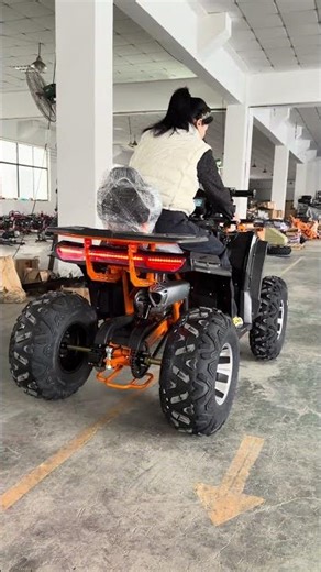 200cc Quad bike factory, two adult seat big ATV, off road all terrain vehicle #quad #atv #200cc
