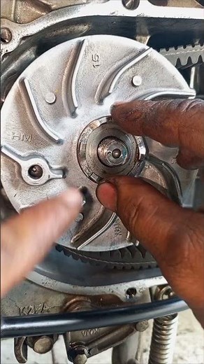 mechanical tricks for assembling automatic CVT components #tutorial #otomotif #reels