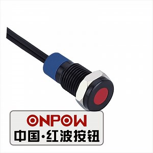 [Hot Item] Onpow Indicator Signal Light 8mm with RGB LED/Wire Leading (GQ8T-D-Y-41RGB-24V-A)