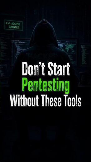 Don’t Start Pentesting Without These Tools #pentesting #ethicalhacking #kalilinux