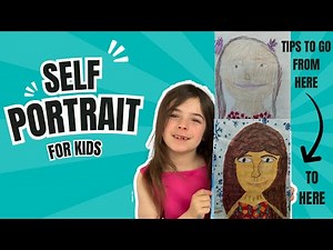 How to Draw a Self Portrait: For Kids