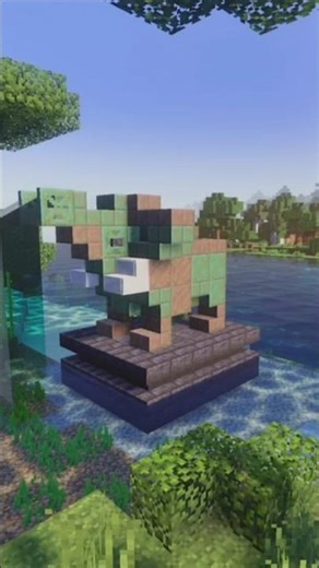 Elephant Fountain Tutorial #minecraft #minecraftbuilding #tutorial #stepbystep #satisfying