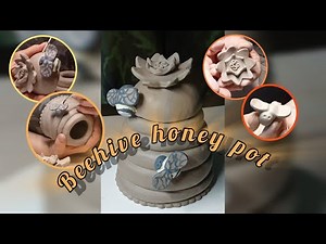 # 8 👐🏻TUTORIAL Beehive honey pot