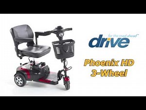 Drive Medical Phoenix HD 3 Wheel Scooter