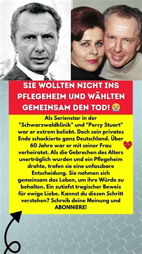 HORST KEITEL: ZUSAMMEN BIS ZUM LETZTEN ATEMZUG! 💔