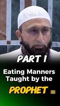 Are You Eating Like This? The Prophet ﷺ Corrected It | Part 1 #Sunnah #IslamicManners #Seerah