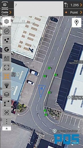 Simple Survey with CHCNAV landstar Software