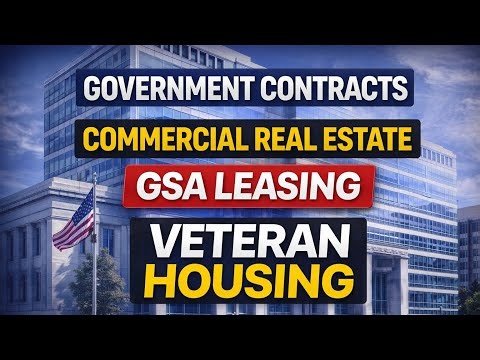 Commercial Real Estate, GSA Leasing, Veterans Housing & Government Contracting.