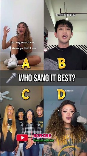 4 Singers Sing Unstoppable by Sia | Who Sang It Best? 🔥🎤
