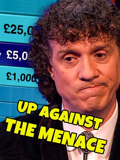 A 5K Head To Head With The Menace! 😬 Like & Share This Video. Follow For Daily Posts. Watch Now on ITVX: https://www.itv.com/watch/the-chase/1a7842 #TheChase #fyp #Viral