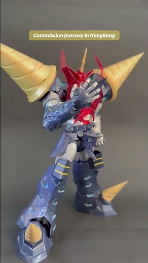 Super Galaxy Gurren Lagann model kit - The drill that will the Heavens! #gundam#gurrenlagann #toys