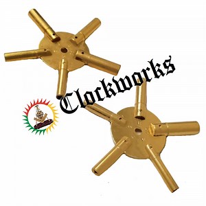 5-Prong Clock Key Set