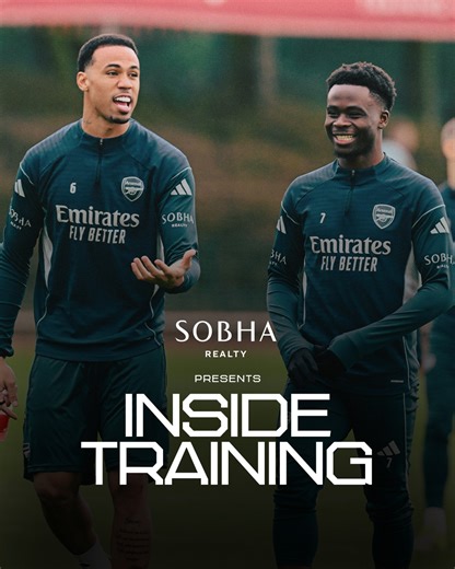 Inside Training: Chelsea (H) 🎬 Step into today's session at Sobha Realty Training Centre 📍 | Arsenal