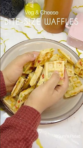 How to Make The Best Savory Waffles ! Try freezing the extras for an instant treat later!