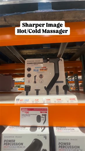 💆‍♂️ Costco’s got the Sharper Image Power Percussion Hot Cold Reach Massager! ✨ Features: • Deep tissue percussion for serious muscle relief • Hot & cold therapy for recovery or relaxation • Extended reach arm for hard-to-get areas • Great for post-workout, long days, or everyday tension Perfect for home use or travel — and right now it’s $30 off, bringing it to $99 in-warehouse! 🏷️ Would you use the hot or cold setting more? 👇 Hit FOLLOW for more daily Costco finds! #CostcoFinds #CostcoDeals