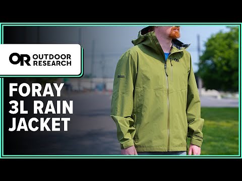Outdoor Research Foray 3L Rain Jacket Review (1 Month of Use)