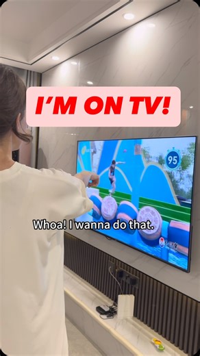 Pearlsmom on Instagram: "I’m on TV in China!! Was such a fun and cool experience. I felt like American Ninja Warrior haha  Be sure to watch all the way through￼. #tv #china #challlenge #expat #momlifeabroad"