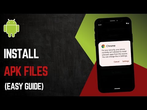 How To Install APK Files On ANY Android!
