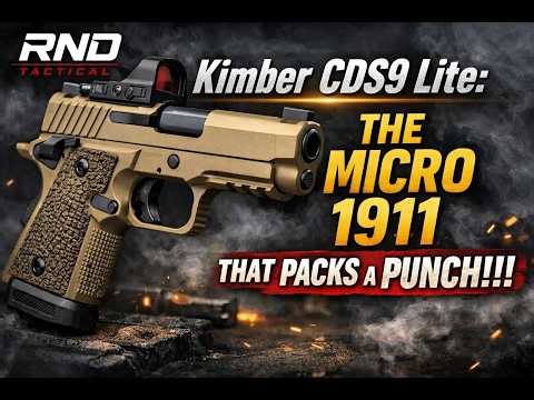 Kimber CDS9 Lite: The Micro 1911 That Packs A Punch!!!